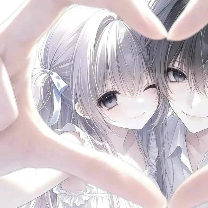 Ảnh avatar đôi anime siêu cute