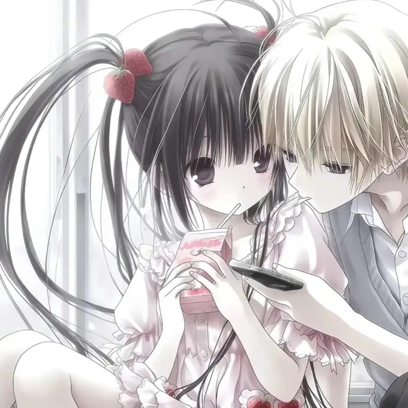 Ảnh đôi avatar anime cute nổi bật
