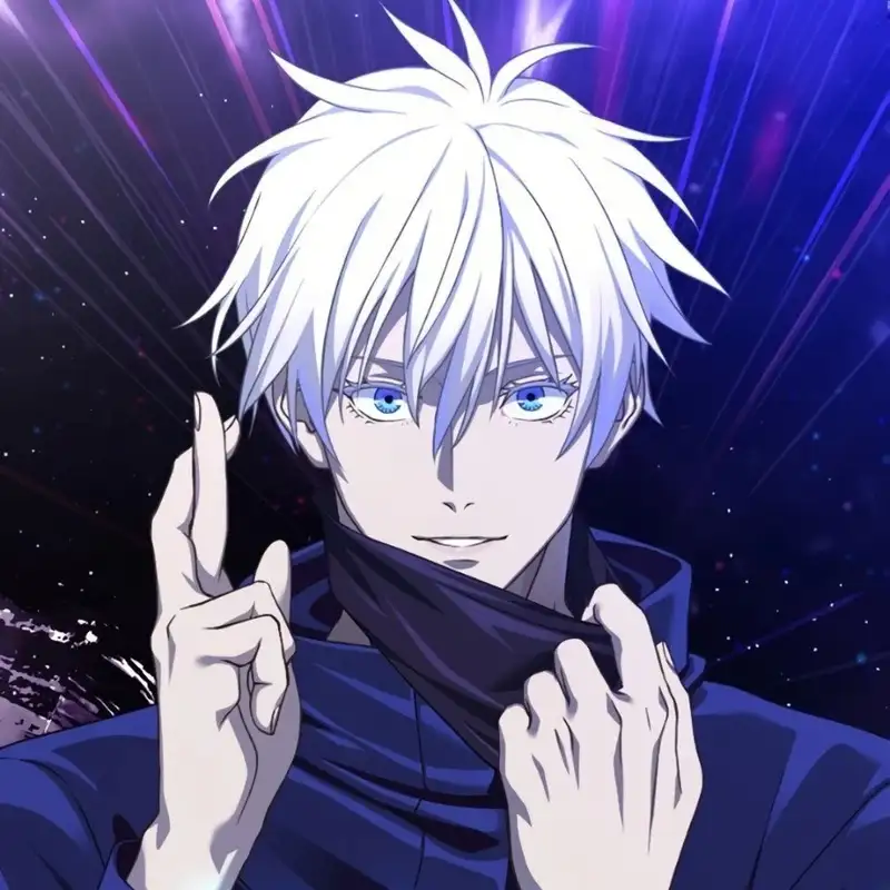 Ảnh gojo anime đẹp với hiệu ứng đẹp