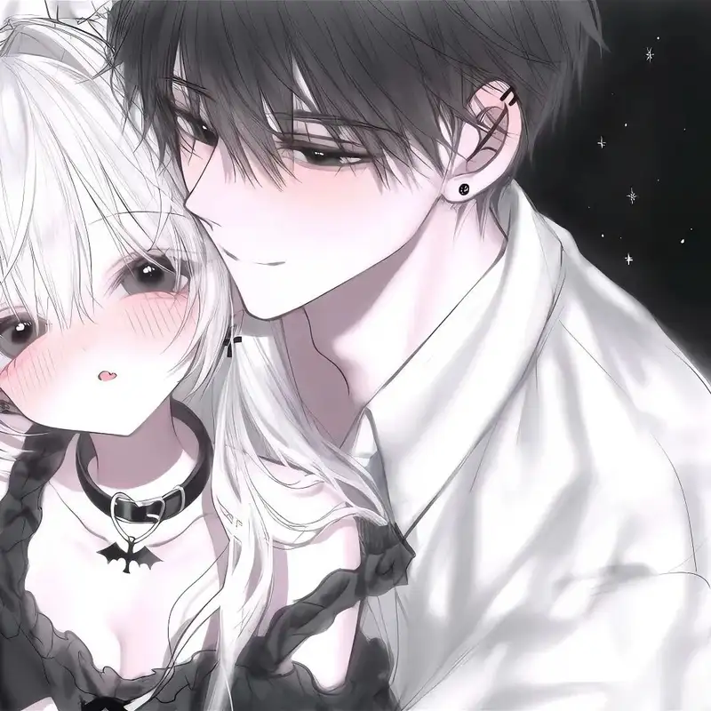 avatar đôi anime cute dành cho hai người
