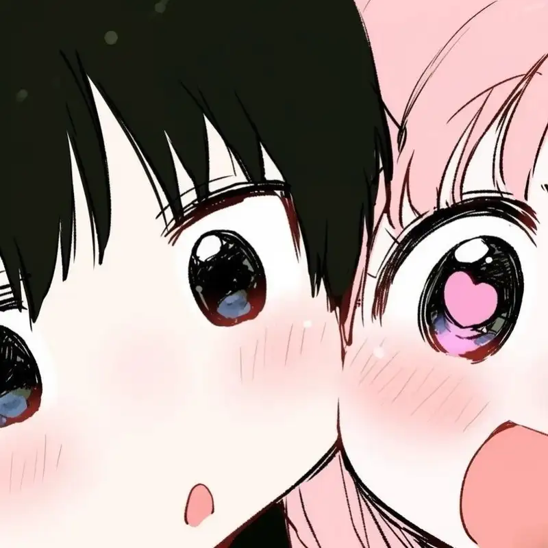 avatar đôi anime lãng mạn cho Facebook