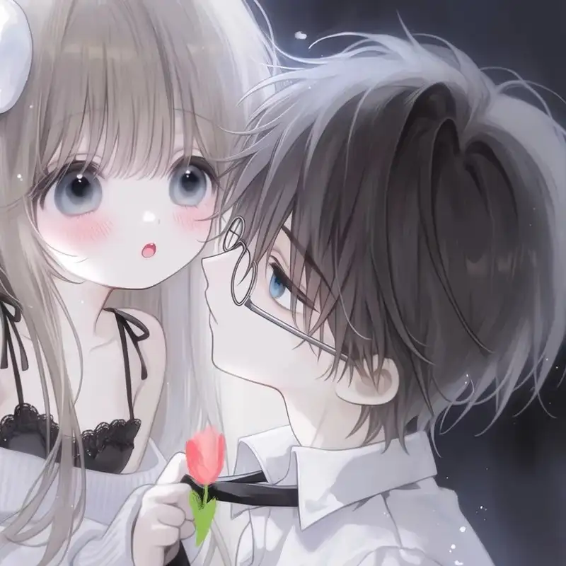 avatar đôi anime ngọt ngào cho các cặp đôi