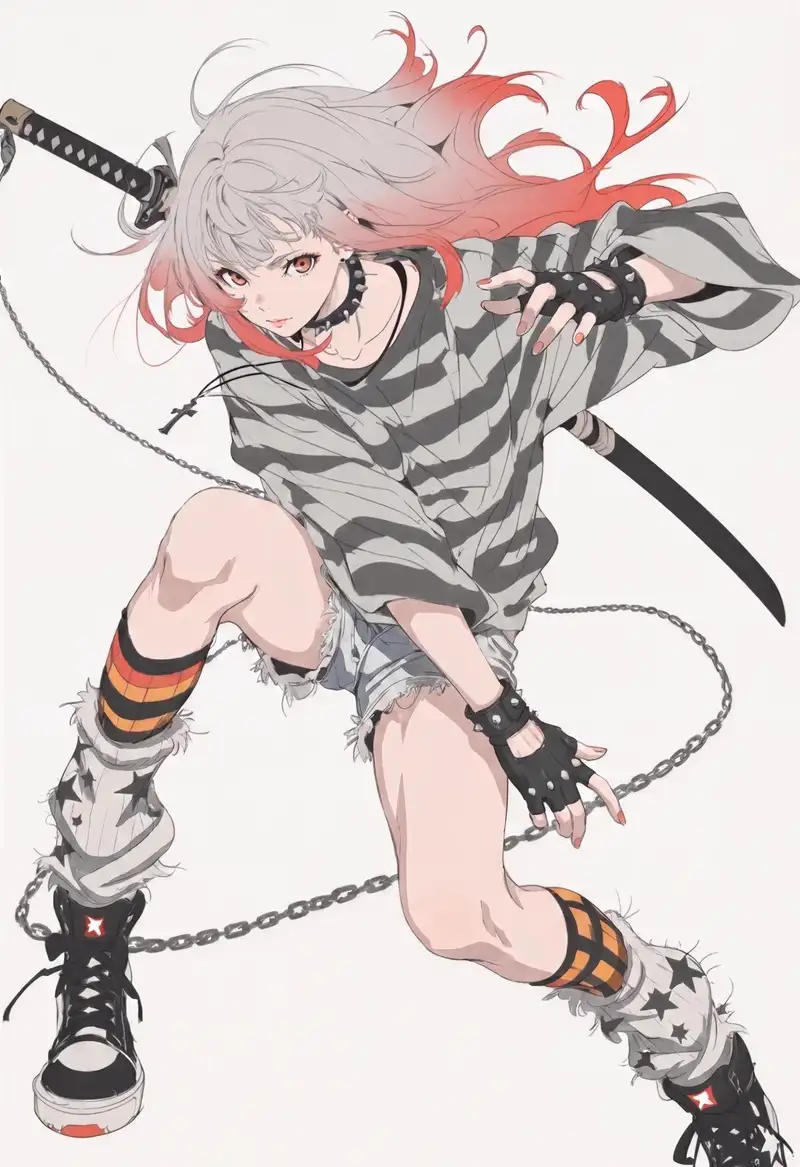 hình ảnh anime nữ ngầu cực đẹp dành cho máy tính