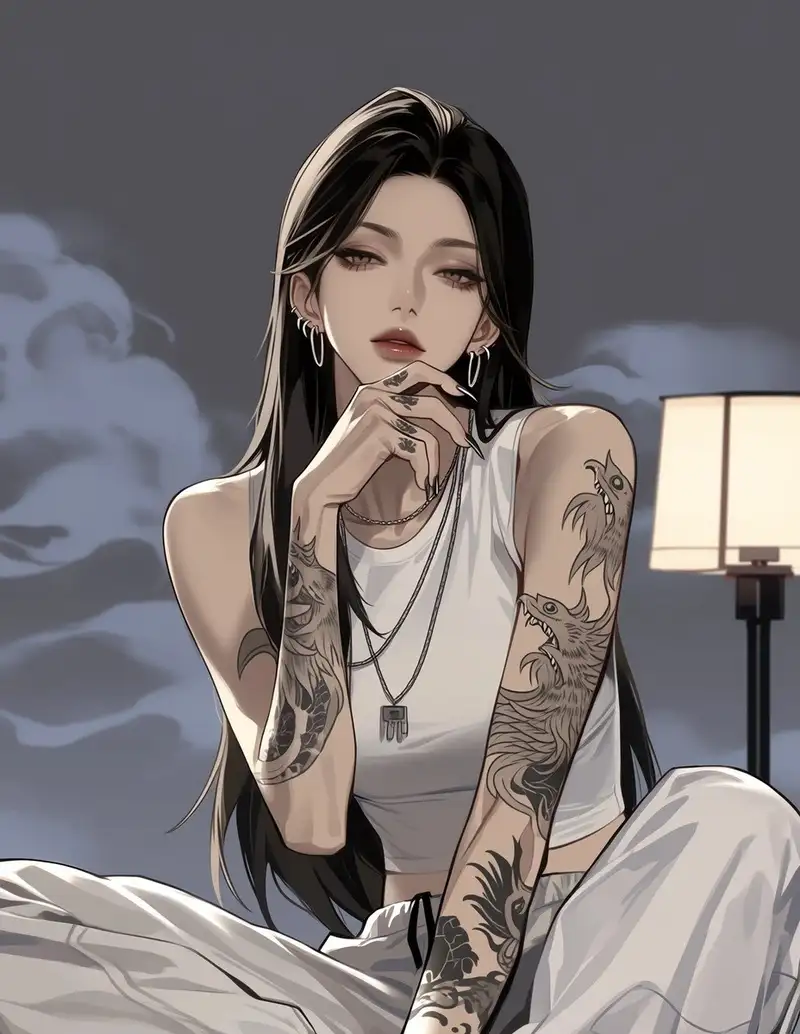 hình ảnh anime nữ ngầu làm ảnh đại diện đẹp