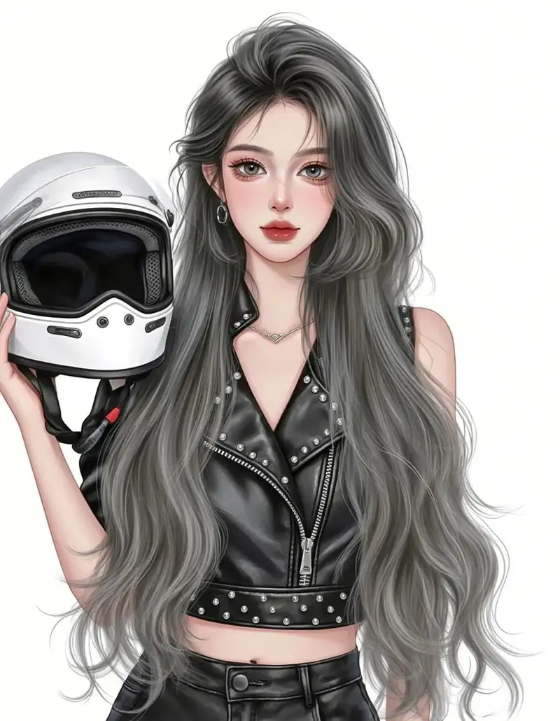 hình ảnh nữ anime ngầu đẹp cực chất