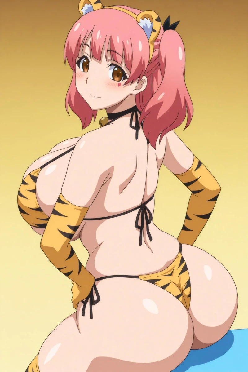 AI anime gái xinh lột đồ lộ hàng ngực khủng gợi dục
