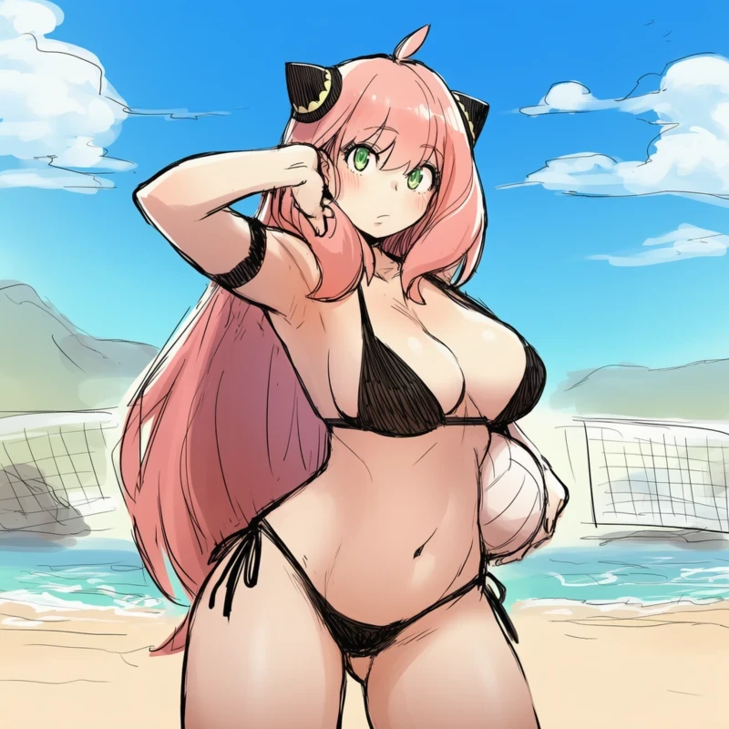 Ảnh Anya hentai ngực to hấp dẫn