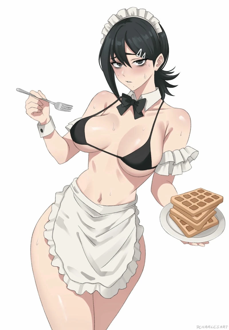 Ảnh Chainsaw Man hentai maid gợi cảm sexy