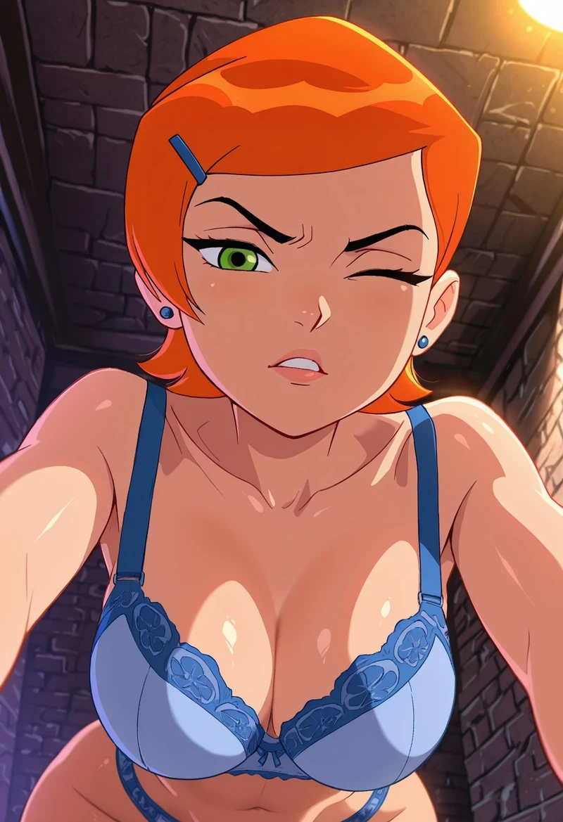 Ảnh Gwen hentai khoe vòng 1 khủng