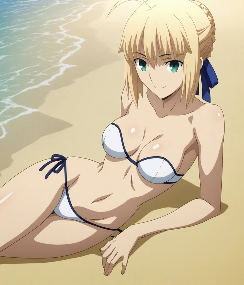 Ảnh Hentai Saber Fate bikini siêu phẩm