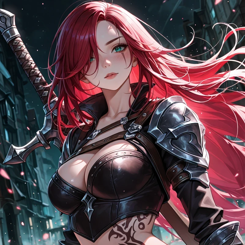 Ảnh Katarina hentai cởi đồ khoe hàng gợi tình full HD