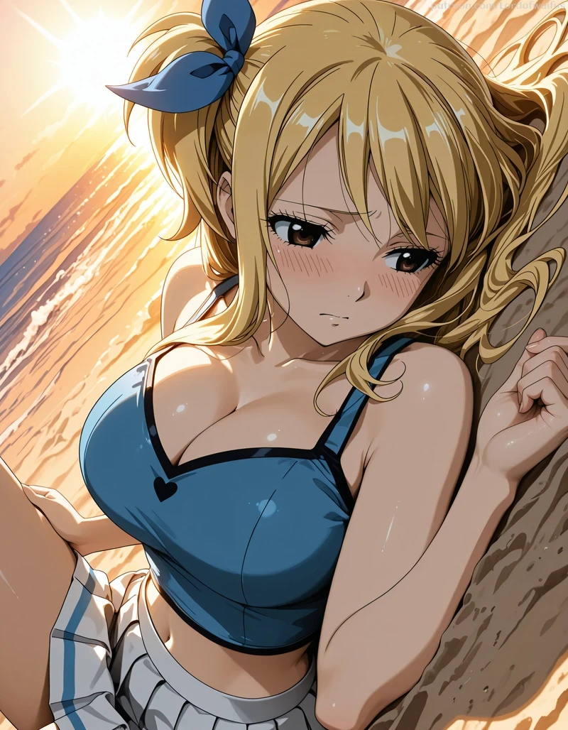 Ảnh Lucy Heartfilia hentai khoe hàng cuốn hút