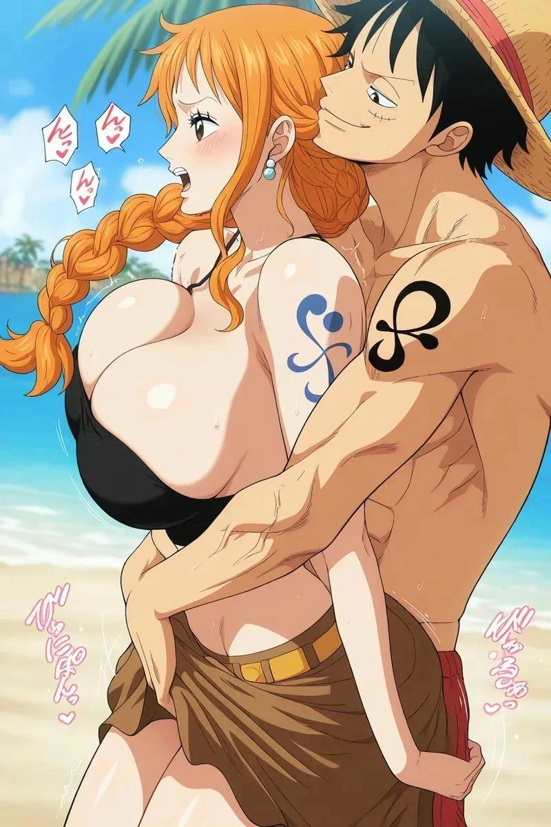 Ảnh Luffy bikini nóng bỏng cuốn hút