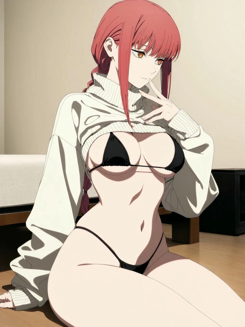 Ảnh Makima Chainsaw Man bikini gợi cảm