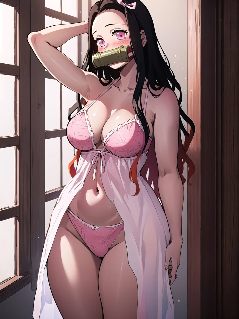 Ảnh Nezuko bikini đít căng gợi tình