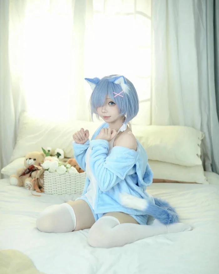Ảnh Rem Cosplay gây ấn tượng bởi ánh nhìn
