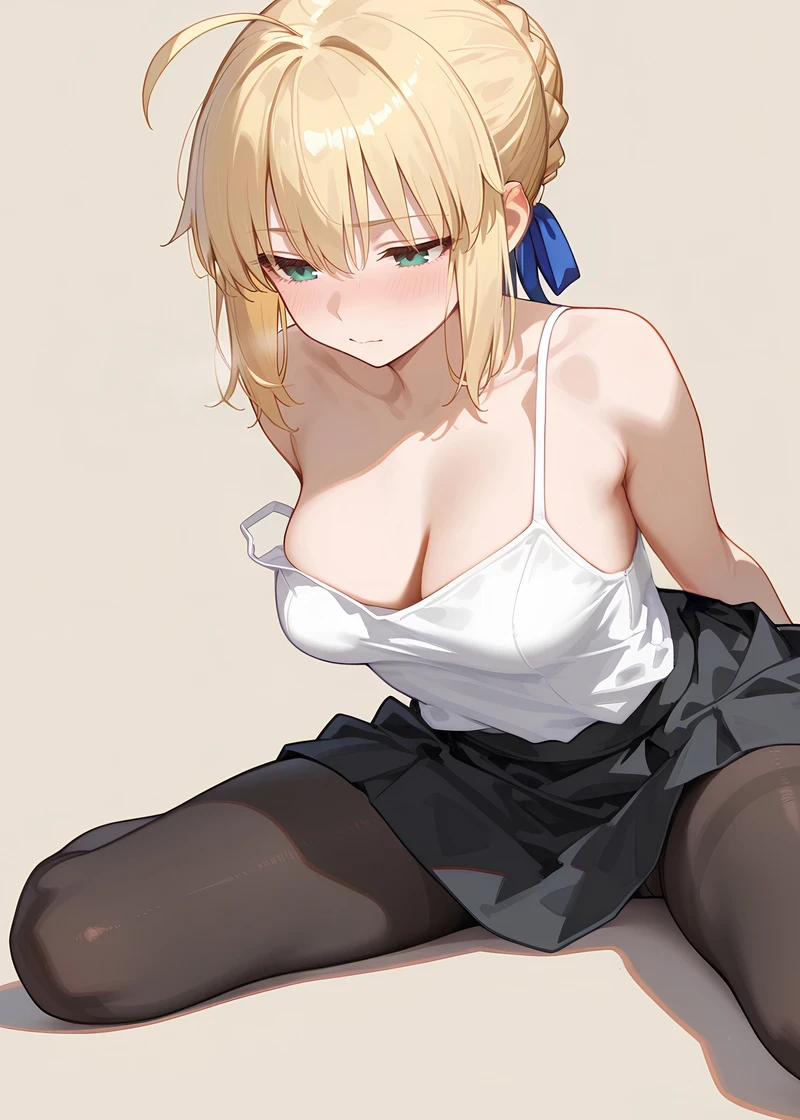 Ảnh Saber hentai Fate Rule 34 gợi cảm