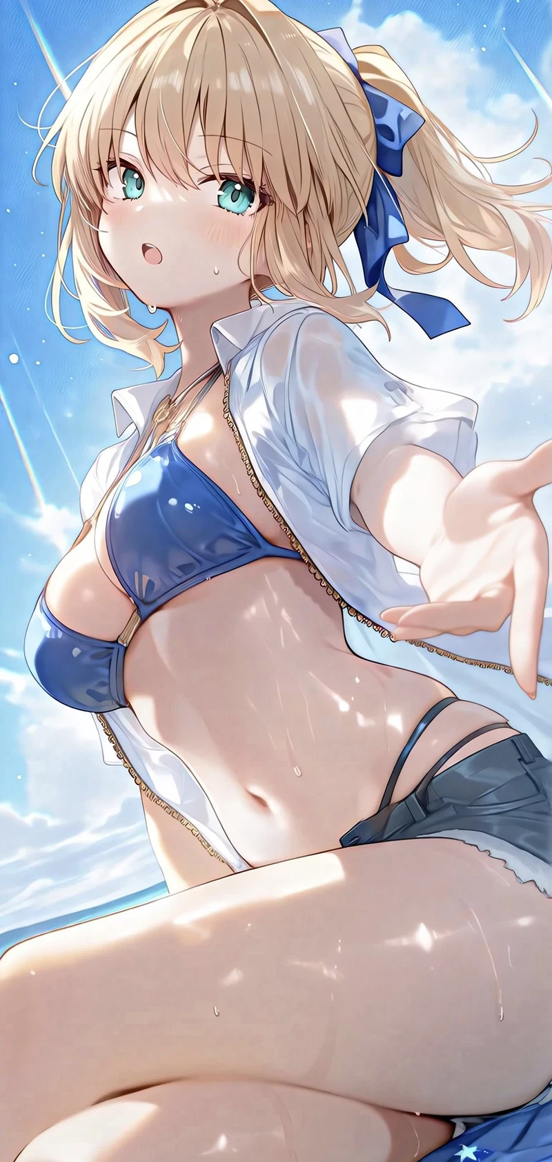 Ảnh Saber hentai vú đầy quyến rũ sexy