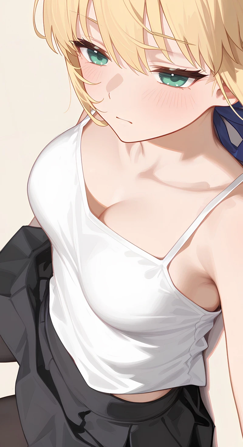 Ảnh Saber hentai waifu gợi dục không che