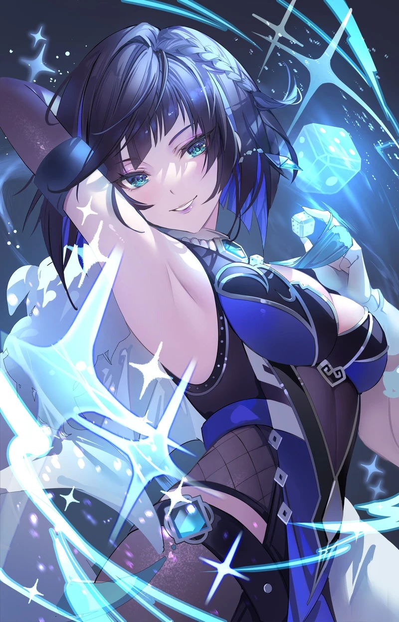 Ảnh Yelan hentai bikini đầy mê hoặc