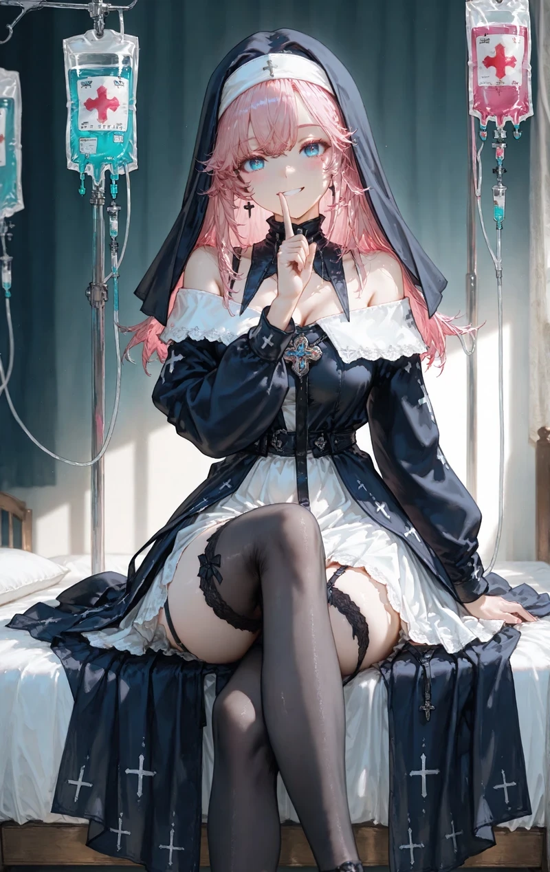 Ảnh anime hentai Nun mang phong cách huyền bí
