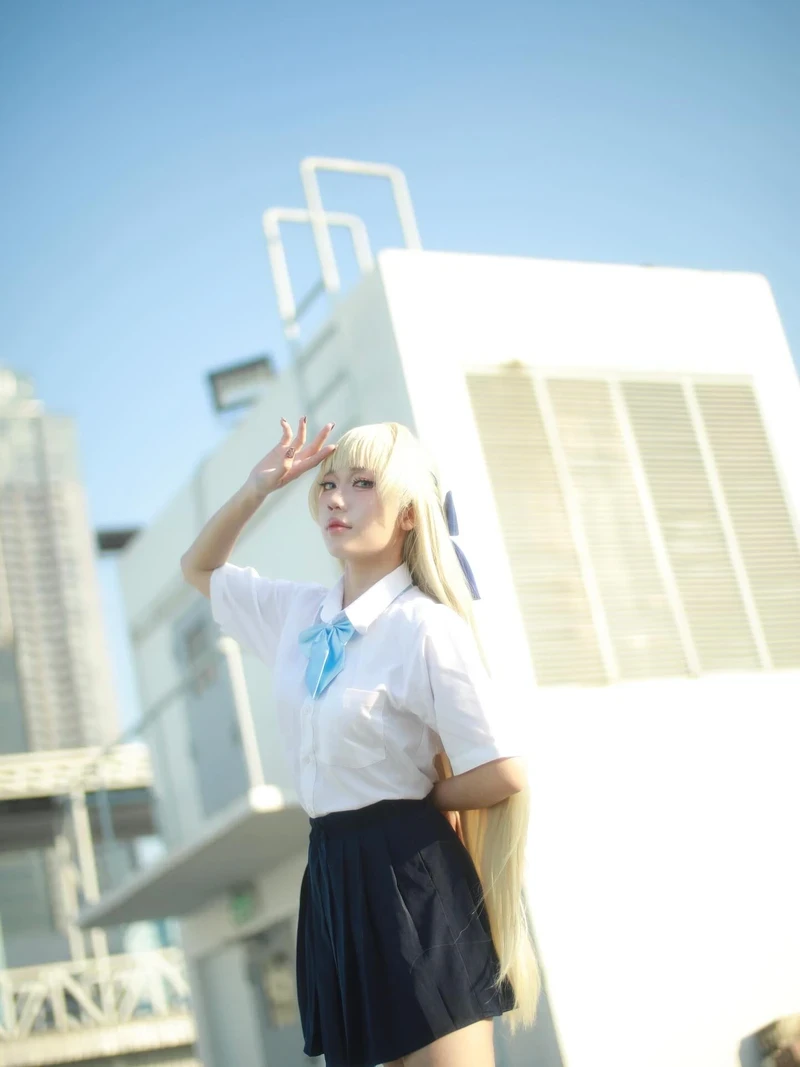 Ảnh cosplay Asuma Toki đáng yêu trong trẻo