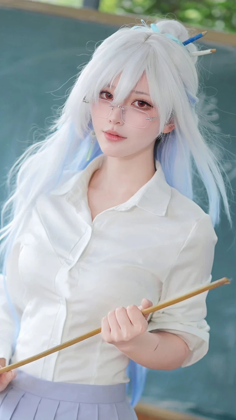 Ảnh cosplay Jingliu kiêu sa sắc sảo