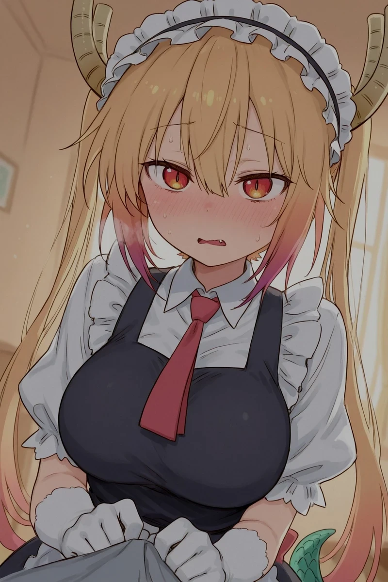 Ảnh hentai Tohru hầu gái gợi cảm