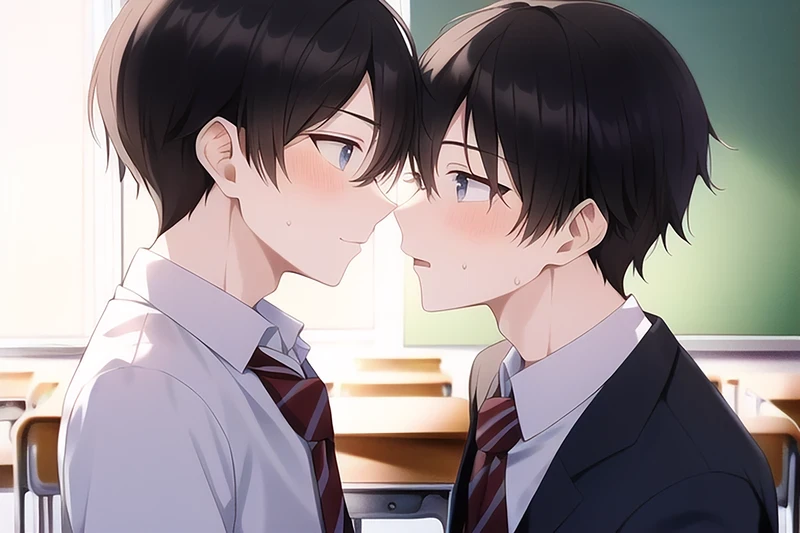 Ảnh hentai gay khỏa thân gợi tình