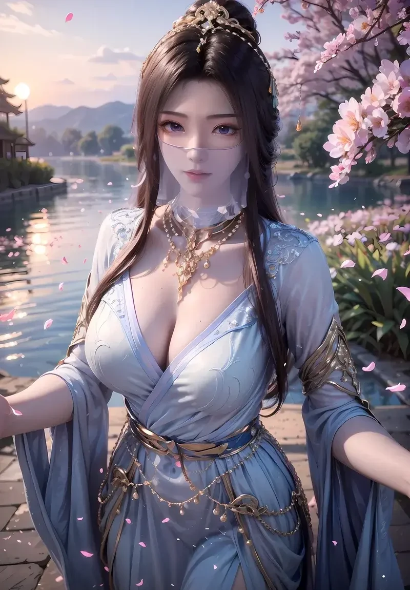 Ảnh sex 3D Phàm Nhân Tu Tiên vòng một tròn đầy gợi cảm nóng bỏng