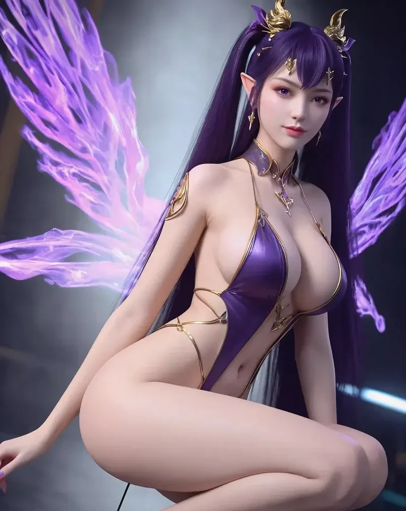 Ảnh sex Tử Nghiên bikini gợi cảm không che