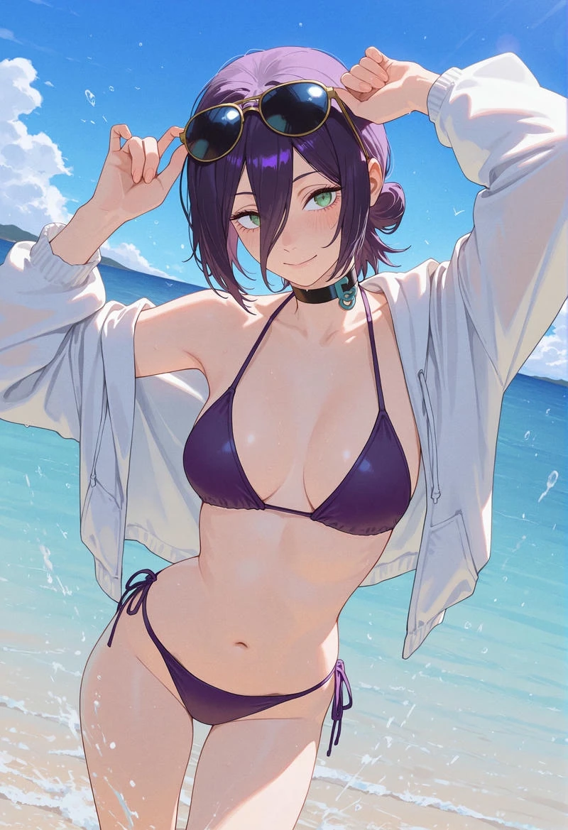 Anime Chainsaw Man Reze bikini cực đẹp