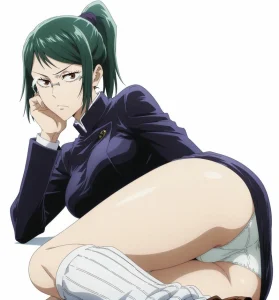 Anime Maki Jujutsu vẻ đẹp gợi cảm nóng bỏng