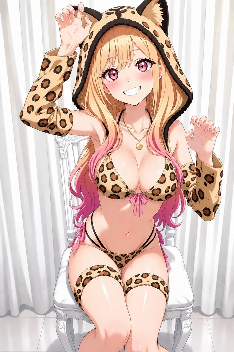 Anime Marin Kitagawa cười xinh tươi tắn