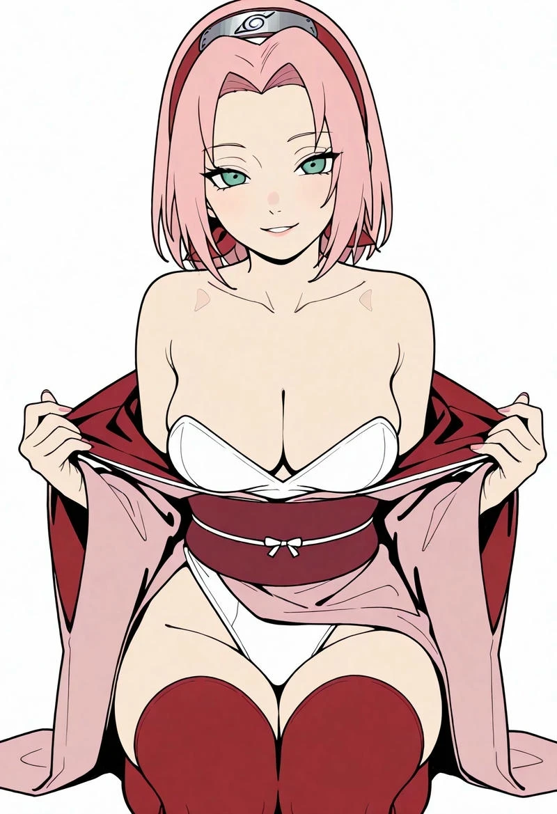 Anime Sakura Naruto bikini đẹp độc lạ