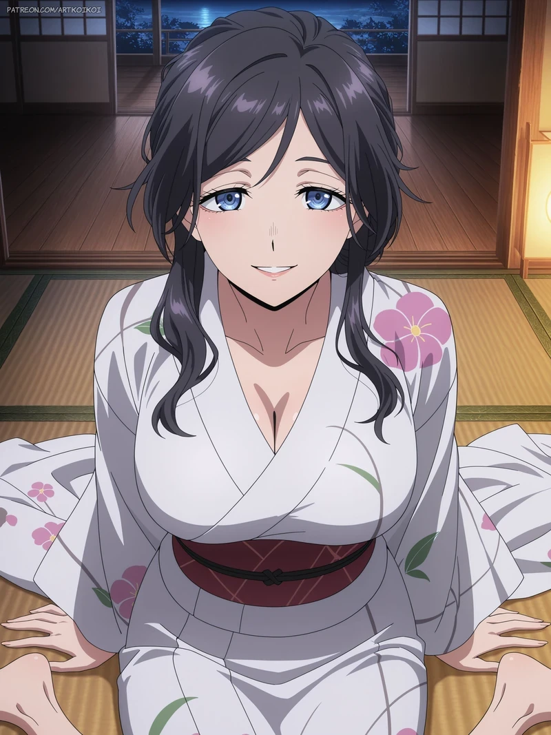 Anime Waguri hentai R34 waifu không che