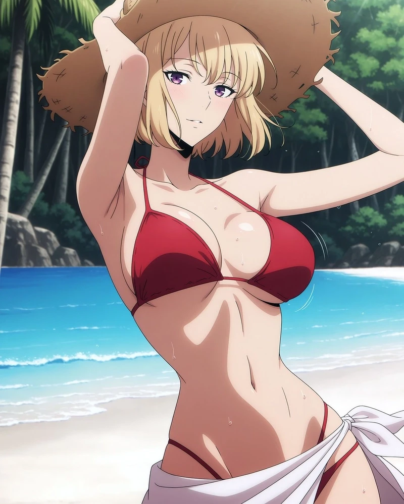 Anime bikini Cha Hae In nét đẹp cá
