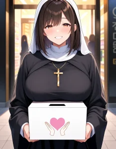 Anime hentai Nun gợi cảm đầy huyền bí