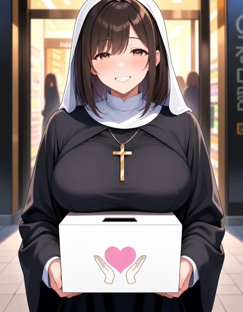 Anime hentai Nun gợi cảm đầy huyền bí