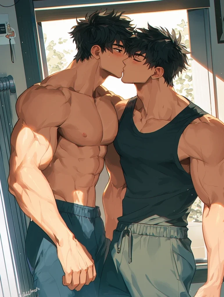 Bộ sưu tập gay hentai nude quyến rũ 2K