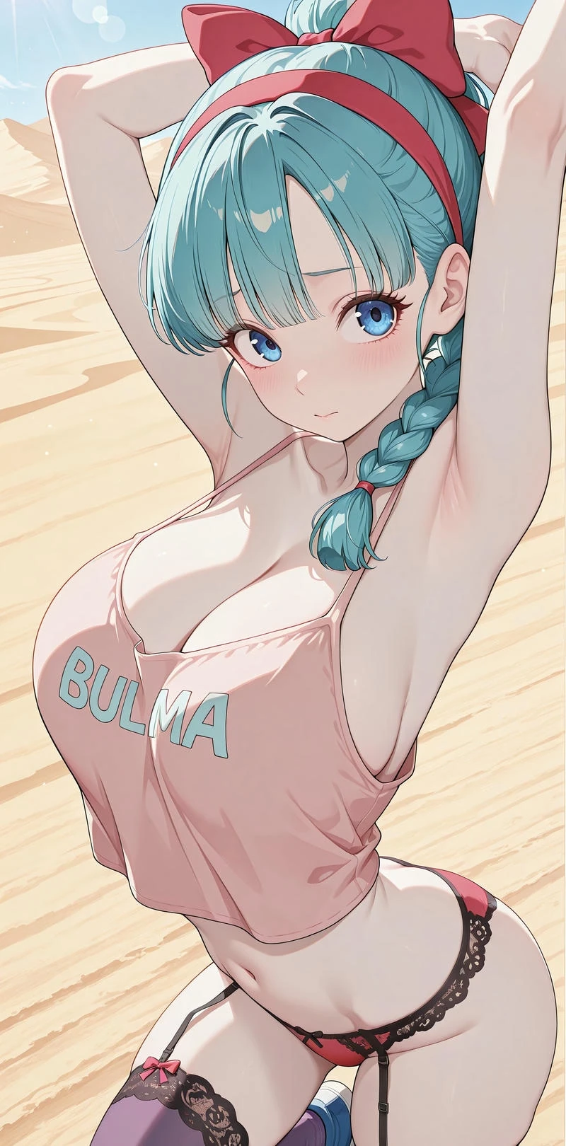 Bulma Dragon Ball phong cách sexy cực phẩm