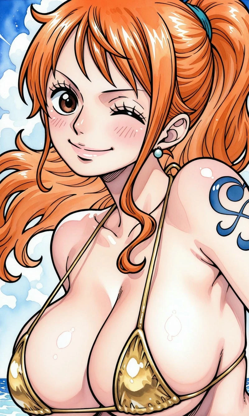 Cô gái One Piece body quyến rũ 2K