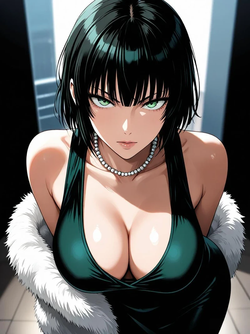 Cô gái anime khoe hàng ngực to tròn nóng bỏng