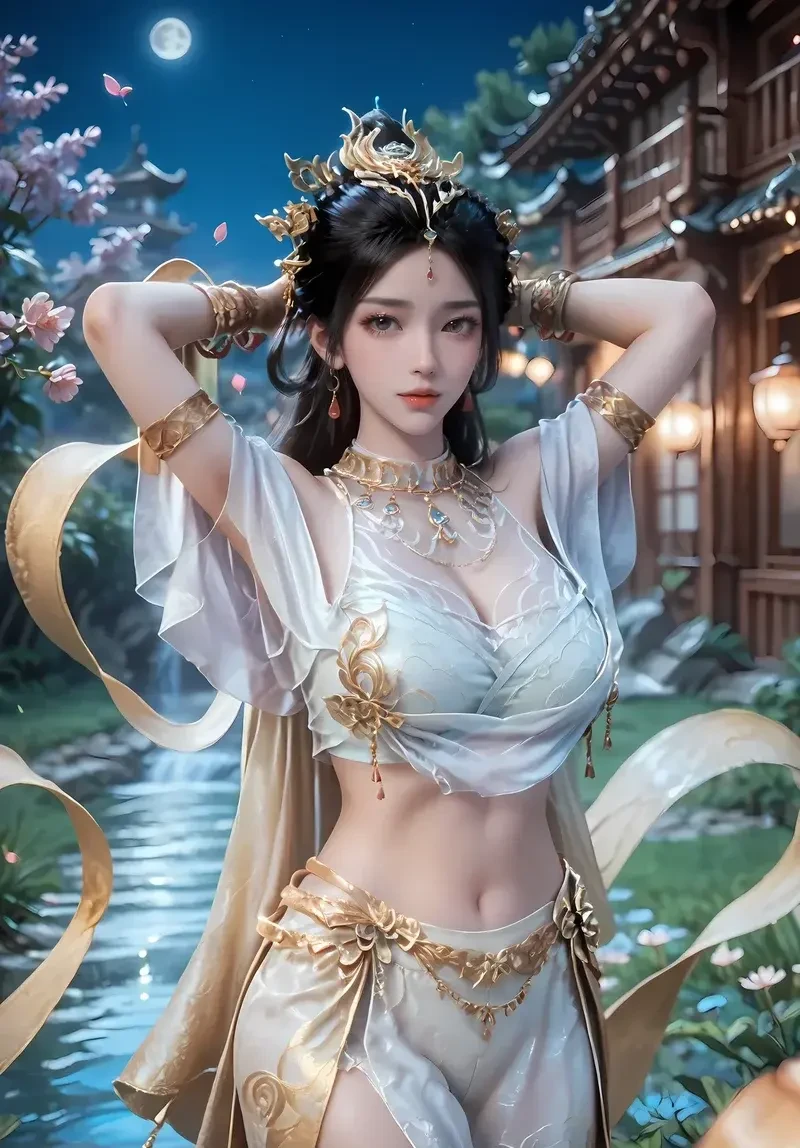 Diêu Hi khỏa thân vòng một to quyến rũ