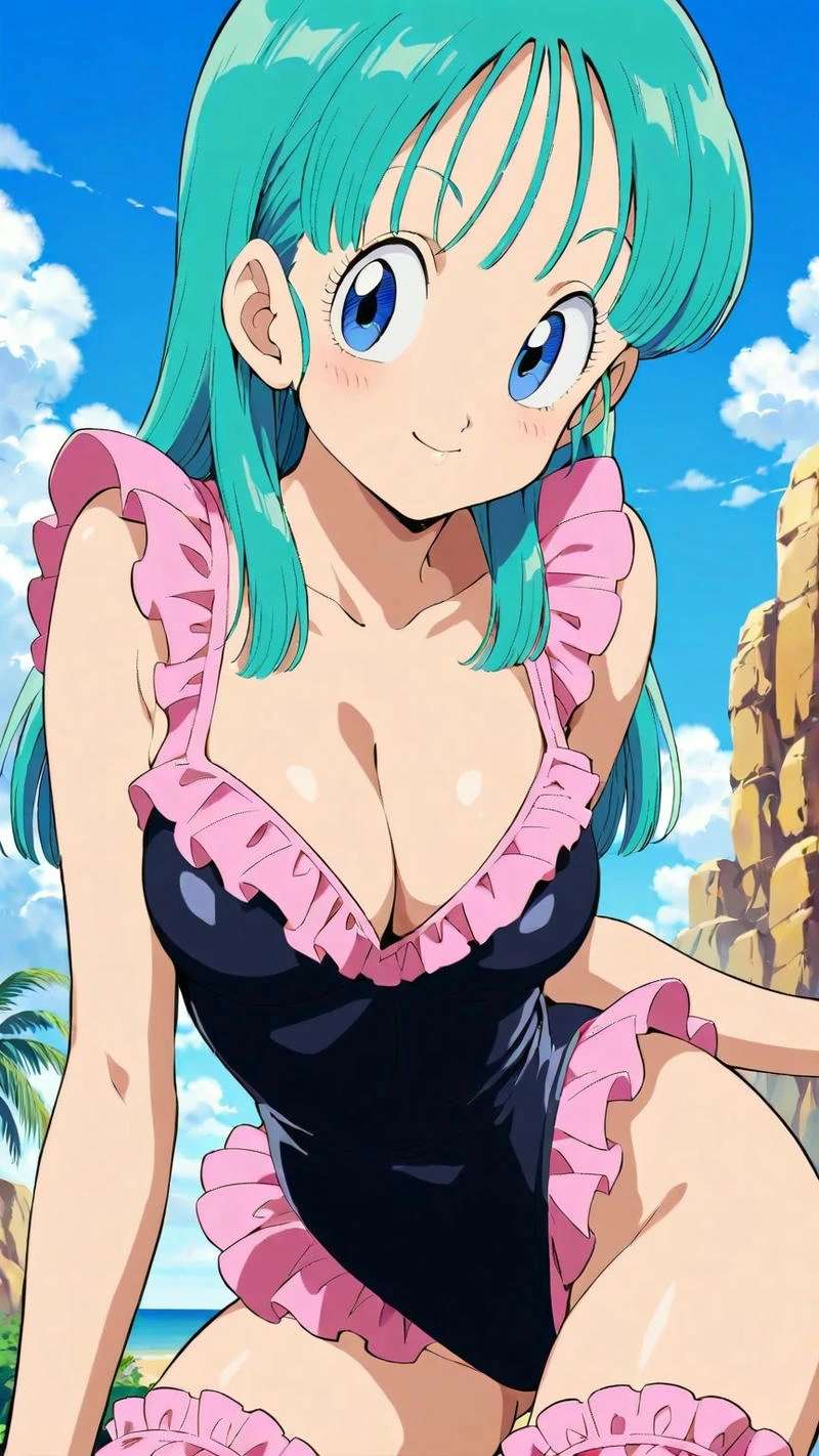 Gái ngon anime Bulma vẻ ngoài sexy dễ thương