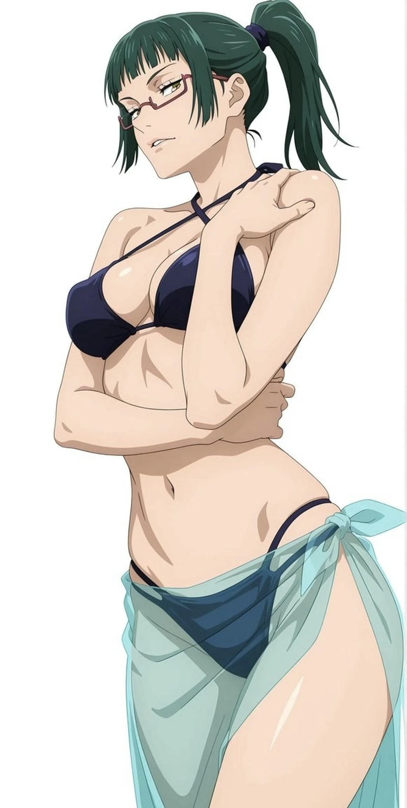 Gái ngon anime Maki dáng vẻ sexy cực phẩm