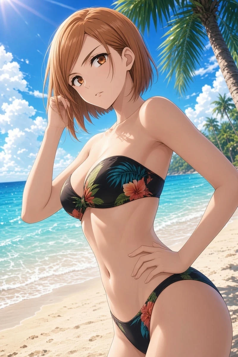 Gái ngon bikini Nobara vẻ ngoài gợi cảm