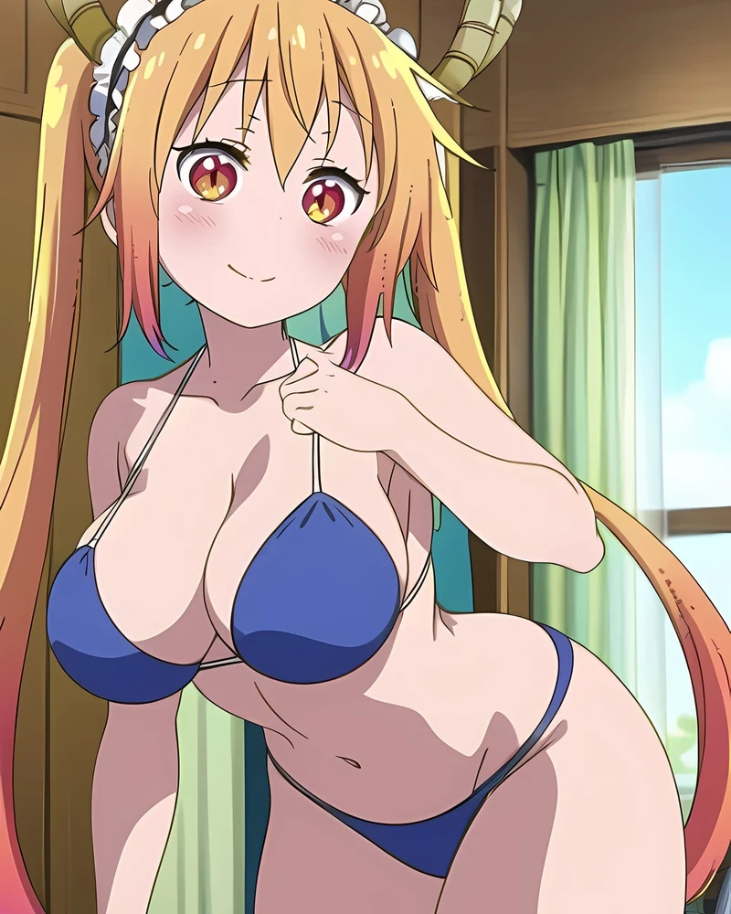 Gái xinh Anime Tohru hentai vẻ ngoài nổi bật
