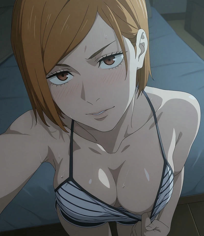 Gái xinh anime Nobara khoe ngực bự sexy