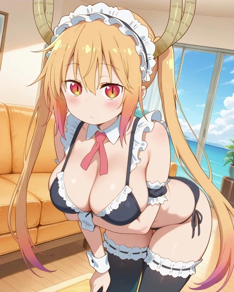 Gái xinh hentai Tohru bikini cuốn hút